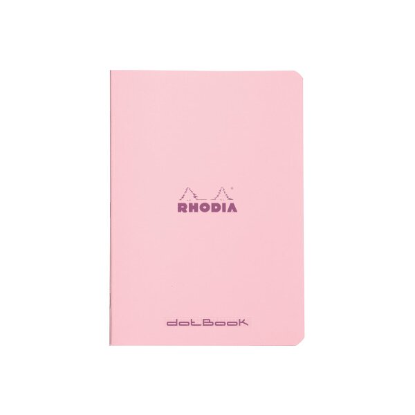 RHODIA Carnet de notes Couleurs A5 119100C rose, &agrave; pois 80 feuilles