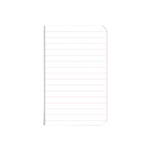 RHODIA Carnet de notes Couleurs A7 119108C rose, lign&eacute; 80 feuilles