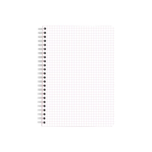 RHODIA Spiralblock Couleurs A5 118121C rosa, kariert 60 Blatt