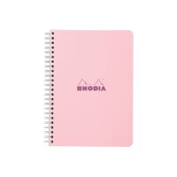 RHODIA Spiralblock Couleurs A5 118121C rosa, kariert 60...