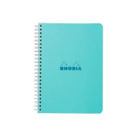 RHODIA Spiralblock Couleurs A5 118102C blau, kariert 60...