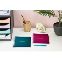 RHODIA Spiralblock Couleurs A5 118122C grün, liniert 60 Blatt