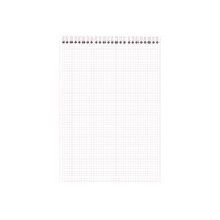RHODIA Spiralblock Couleurs A4 118420C rot, kariert 80 Blatt