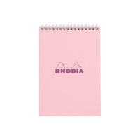 RHODIA Spiralblock Couleurs A5 118413C rosa, kariert 80...