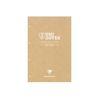 CLAIREFONTAINE Notizblock Uni Notes A4+ 9872C braun,...