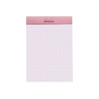 RHODIA Notizblock Couleurs Nr.13 A6 13303C rosa, kariert 80 Blatt