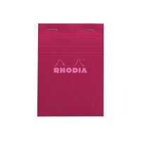 RHODIA Notizblock Couleurs Nr.13 A6 13302C rot, kariert...