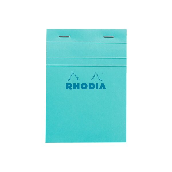 RHODIA Notizblock Couleurs Nr.13 A6 13301C blau, kariert 80 Blatt