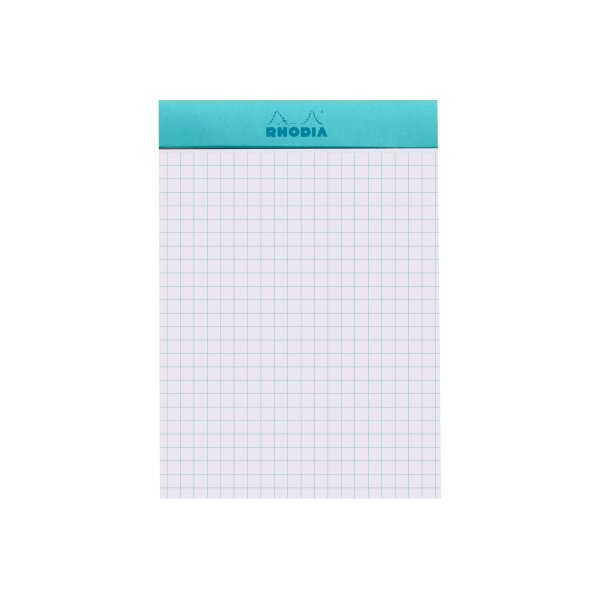 RHODIA Notizblock Couleurs Nr.13 A6 13301C blau, kariert 80 Blatt