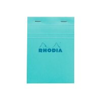 RHODIA Notizblock Couleurs Nr.13 A6 13301C blau, kariert...