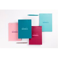 RHODIA Notizblock Couleurs Nr.13 A6 13301C blau, kariert 80 Blatt