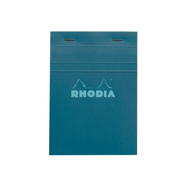 RHODIA Notizblock Couleurs Nr.13 A6 13300C gr&uuml;n, kariert 80 Blatt