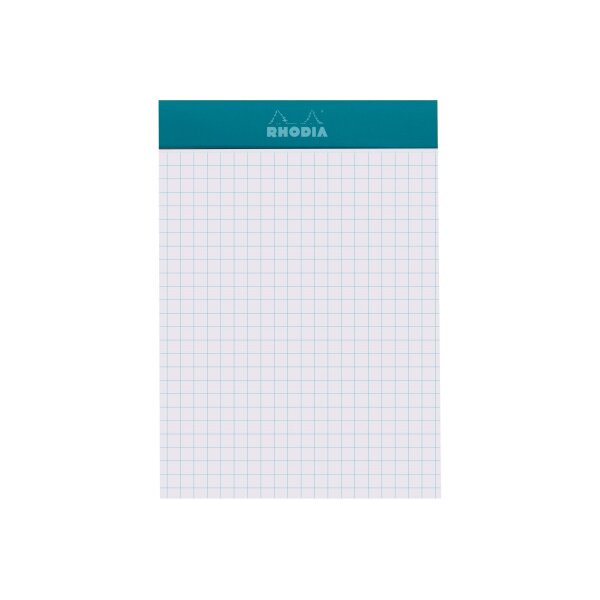 RHODIA Notizblock Couleurs Nr.13 A6 13300C gr&uuml;n, kariert 80 Blatt