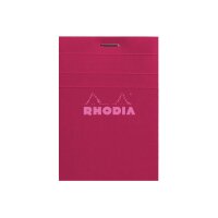 RHODIA Notizblock Couleurs Nr.11 A7 11298C rot, kariert...