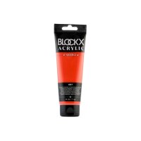 BLOCKX Peinture acrylique 120ml 60457BXC rouge-orange...
