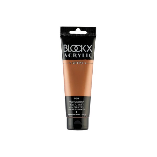 BLOCKX Peinture acrylique 120ml 60058BXC bronze métallisé