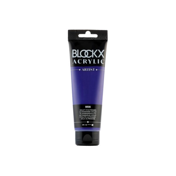 BLOCKX Acrylfarbe 120ml 60956BXC ultramarinviolett