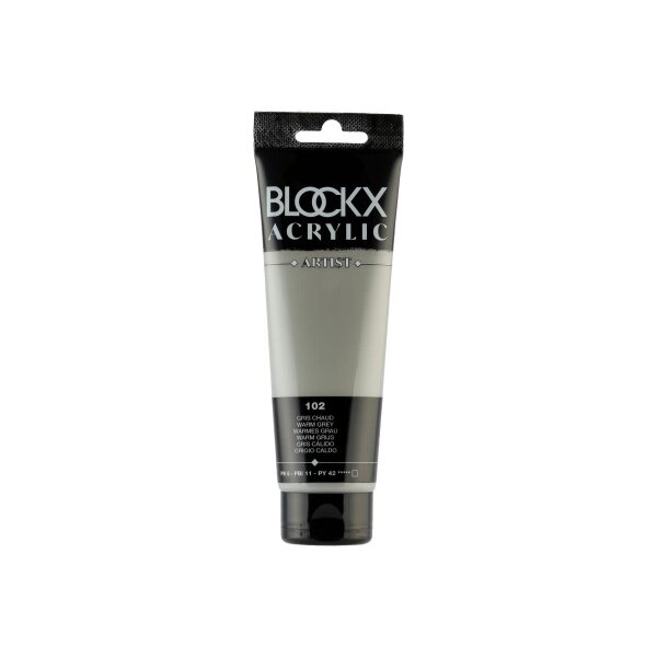 BLOCKX Peinture acrylique 120ml 60102BXC gris chaud