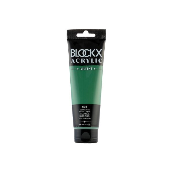 BLOCKX Peinture acrylique 120ml 60635BXC vert oxyde