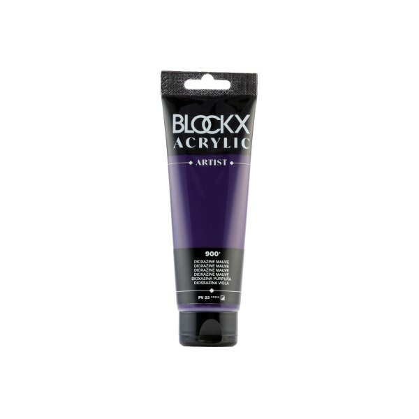 BLOCKX Peinture acrylique 120ml 60900BXC dioxazin mauvee
