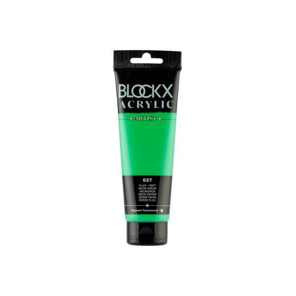 BLOCKX Peinture acrylique 120ml 60627BXC vert néon