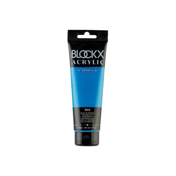 BLOCKX Peinture acrylique 120ml 60204BXC bleu de Sèvres
