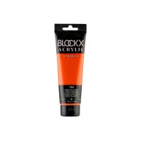 BLOCKX Peinture acrylique 120ml 60753BXC pyrrolo vermillon