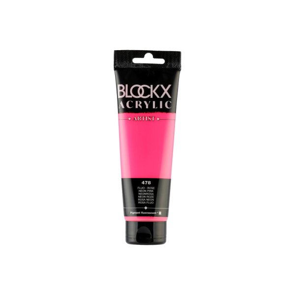 BLOCKX Acrylfarbe 120ml 60478BXC neonrosa