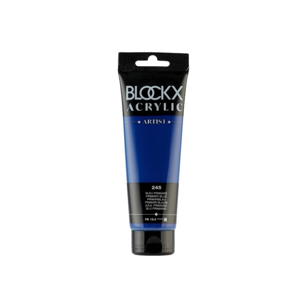 BLOCKX Peinture acrylique 120ml 60245BXC bleu primaire