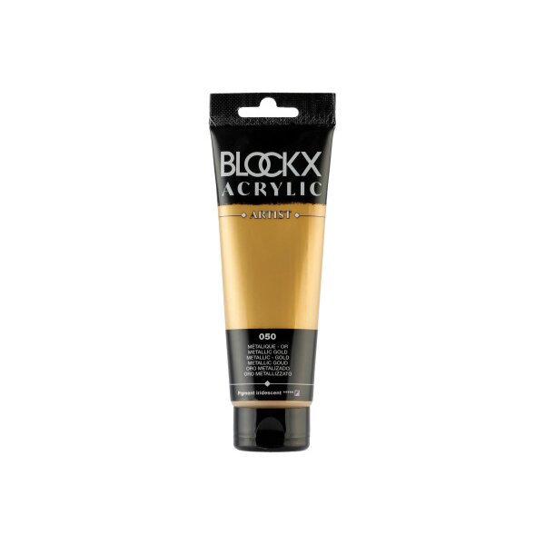 BLOCKX Acrylfarbe 120ml 60050BXC gold