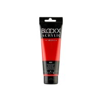 BLOCKX Peinture acrylique 120ml 60455BXC Blockx rouge