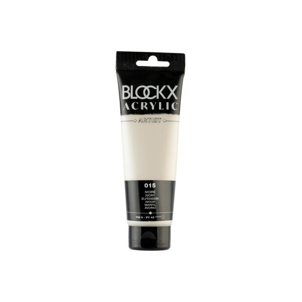 BLOCKX Peinture acrylique 120ml 60015BXC ivoire
