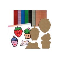 ALADINE Pixel Art Set Kawaii 85614 Spiegel-Mosaik 4...