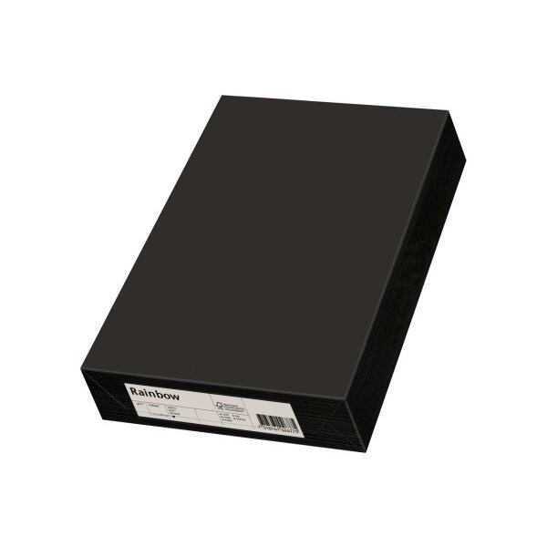 RAINBOW Papier schwarz/99 A3 88042830 FSC, 80g 500 Blatt
