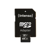 INTENSO Micro SDXC Card PREMIUM 3x64GB 3423593 incl. SD Adapter