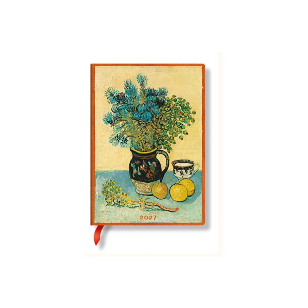 PAPERBLANKS Agenda Stillleben 2027 DD1779-1 1W/2S HOR Midi HC DE 13x18cm