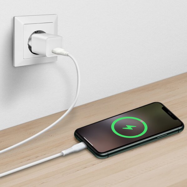 LogiLink USB 2.0 Kabel, USB-A - USB-C, 3,0 m, weiss
