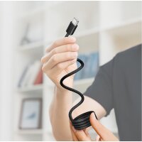 LogiLink Magnetisches Daten- & Ladekabel, USB-C, 1,5 m