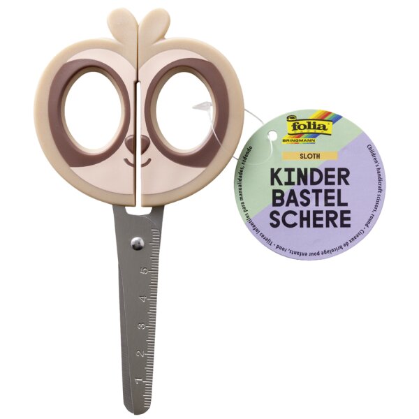 folia Motiv-Bastelschere, rund, Länge: 160 mm, Display
