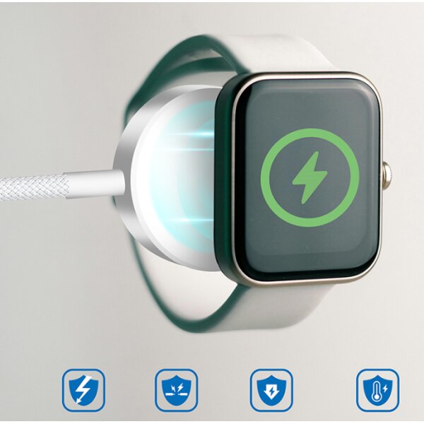 LogiLink C&acirc;ble de charge par induction pour montre Apple