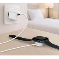 LogiLink Câble de charge par induction pour montre Apple