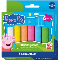 STAEDTLER Strassenmalkreide Noris junior Peppa, 6er Etui