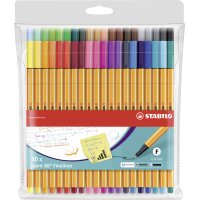 STABILO Feutre à pointe fine point 88, étui...