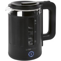 CLATRONIC Wasserkocher WK 3837, 1,7 Liter, schwarz