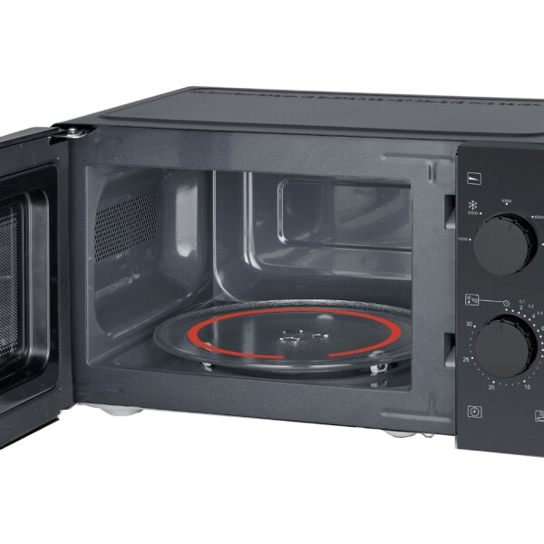SEVERIN Mikrowelle MW 7580 S-Wave Solo, 19 Liter, schwarz