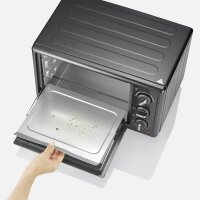 SEVERIN Back- und Toastofen TO 2078, 20 Liter, schwarz