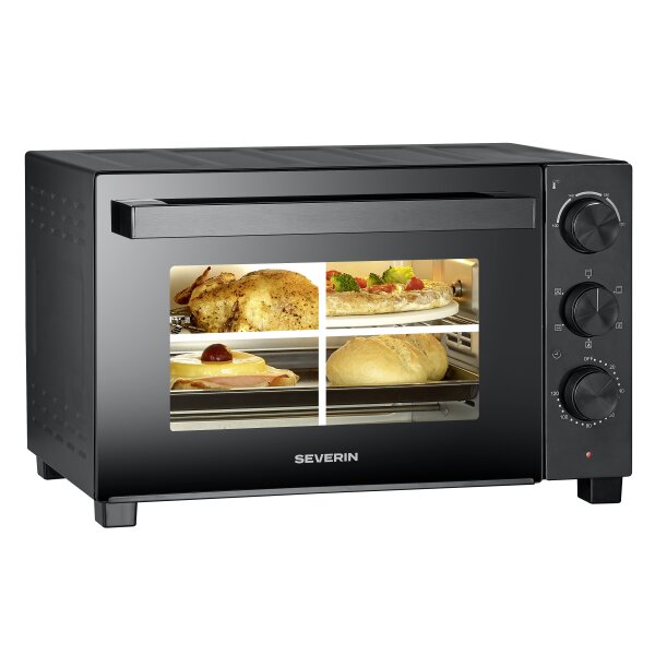 SEVERIN Four TO 2075, 30 litres, noir