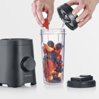 SEVERIN Smoothie-Maker SM 3743, 300 Watt, schwarz matt
