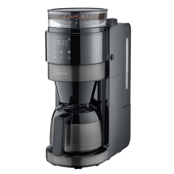 SEVERIN Kaffeemaschine mit Mahlwerk KA 4831, schwarz