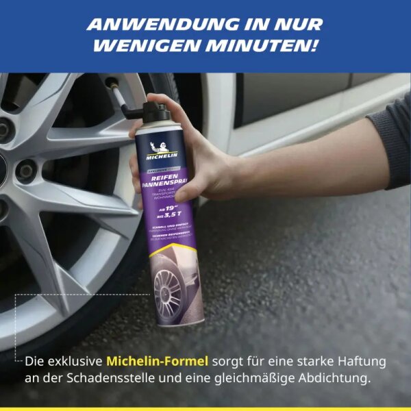 MICHELIN Reifenpannenspray, 750 ml